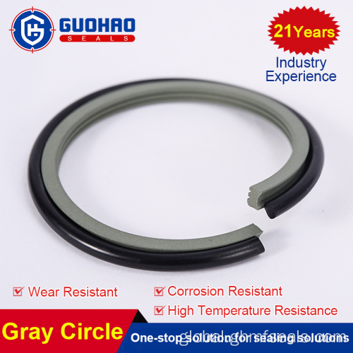 Gray Circle Customized Specific silicon rubber sealing rings Supplier